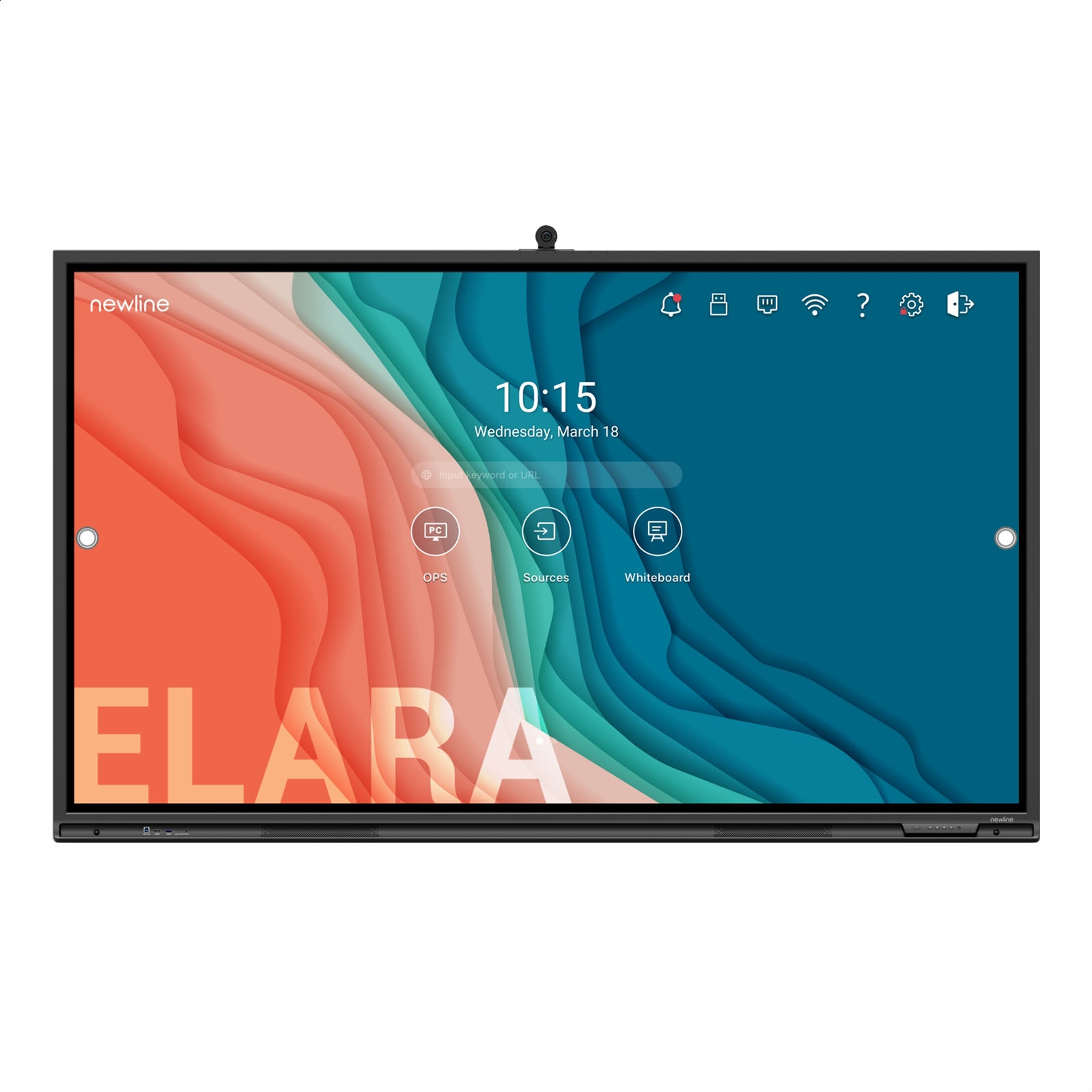 Elara Pro, monitor táctil 65"